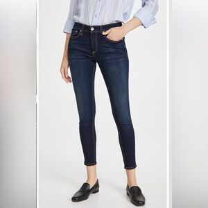 Rag & Bone Cate Ankle Skinny Jeans Size‎ 27 color: bloo moon
